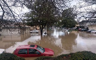 暴雨成灾 多地洪水 硅谷圣荷西宣布紧急状态
